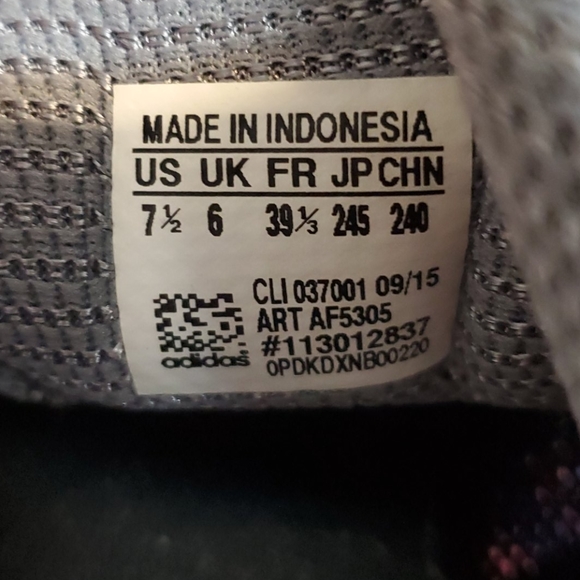 Adidas black running shoes - Picture 5 of 7